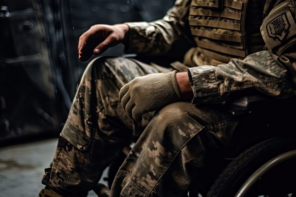 군대징계-앉아있는군인-1