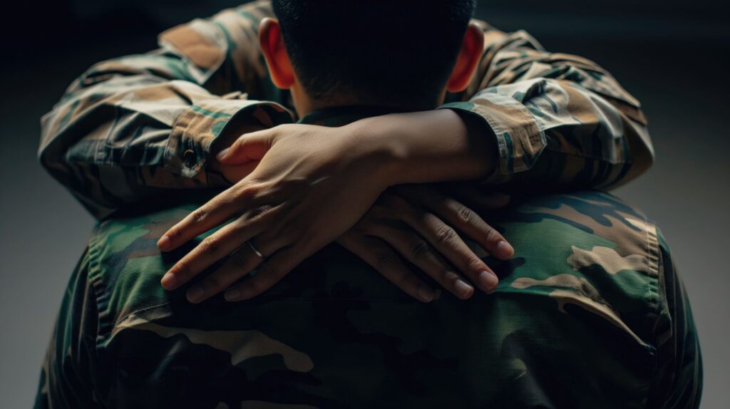 군대 가혹행위-껴안는군인-4
